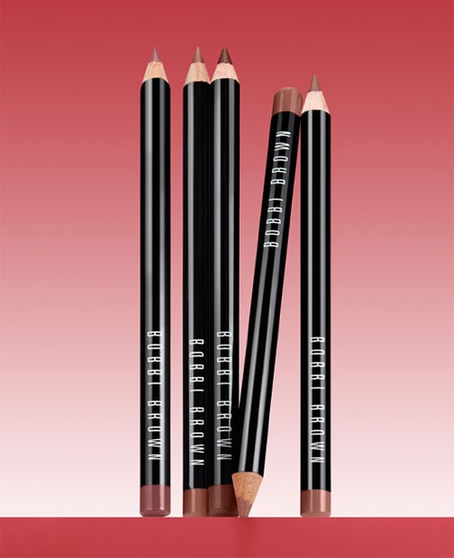 Visual of lip pencils in multiple shades